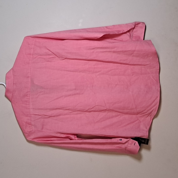 Tasso Elba Men's Regular Fit Dress Shirt Red Combo - Picture 9 of 10